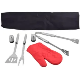Stainless Steel Braai Apron Set